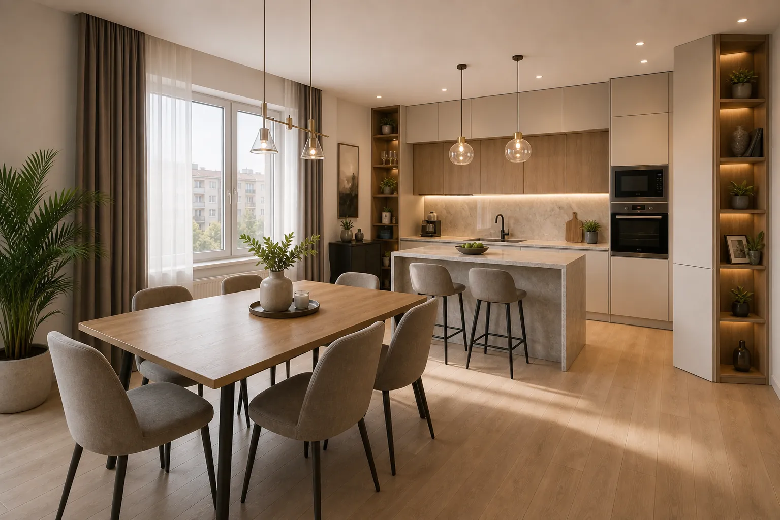 Detaliu interior renovat